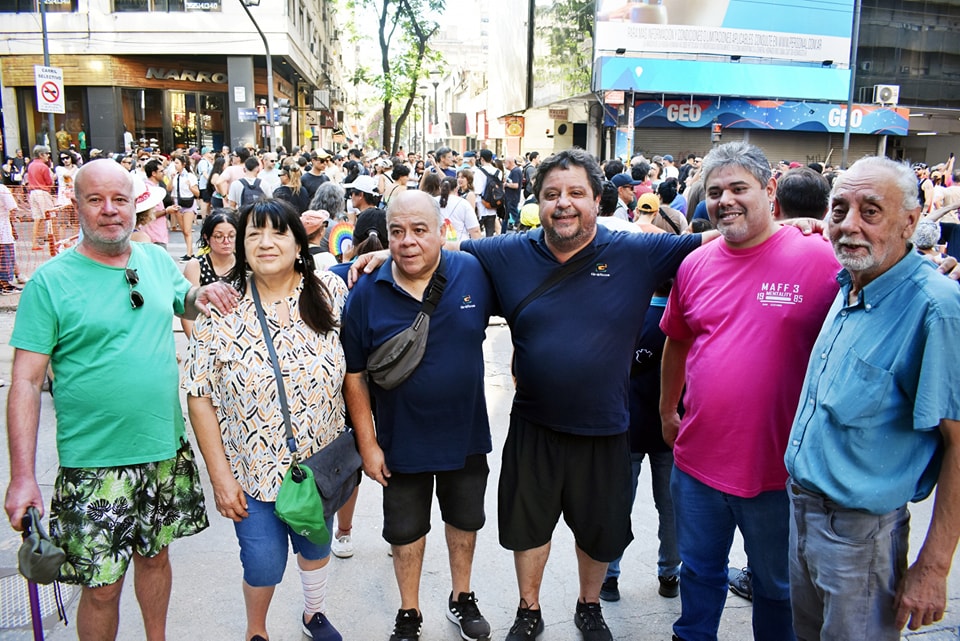 Presentes en la Marcha Federal Antifascista y Antirracista
