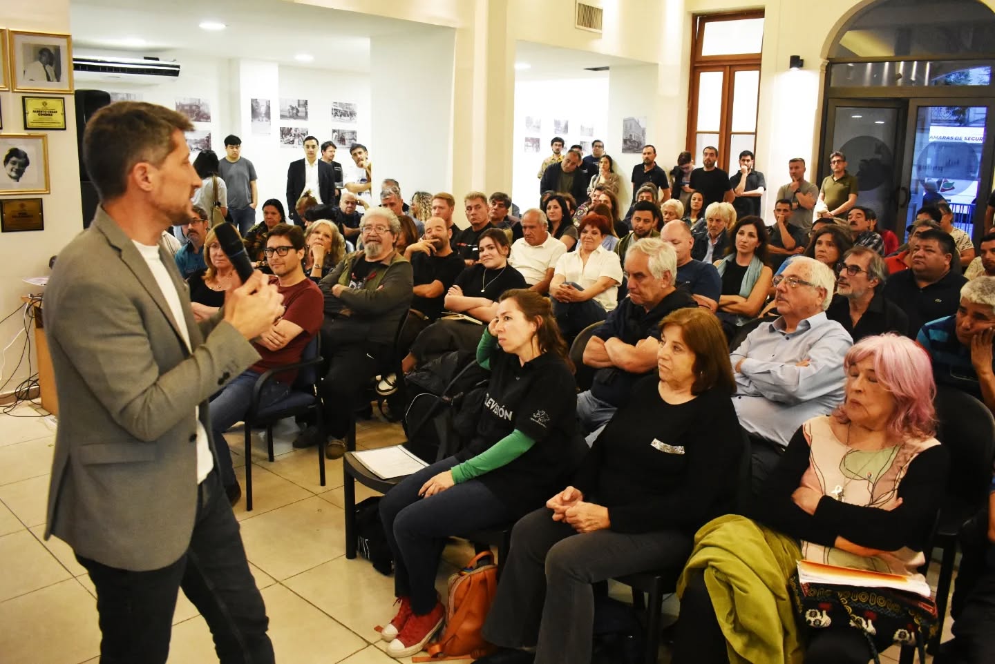 Encuentro con Hernán Letcher en la Casa Histórica