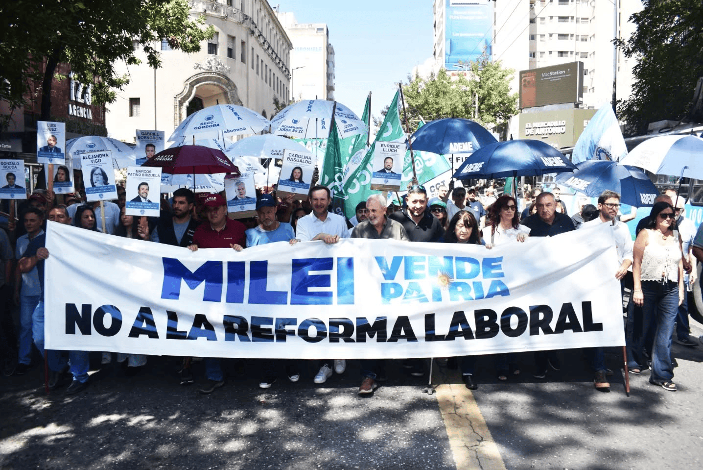 La Patria no se vende: decimos NO a la reforma esclavista de Milei