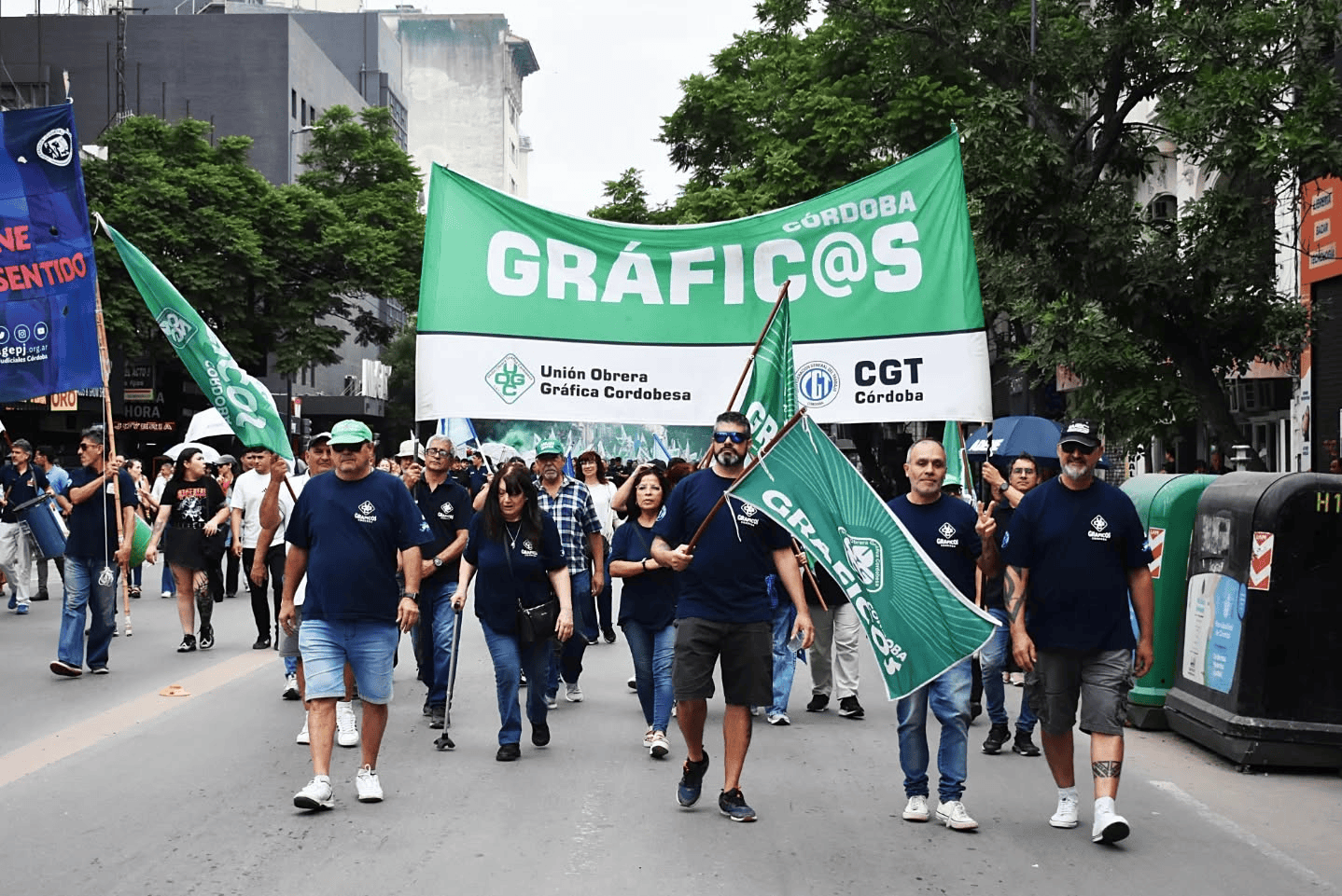 Presentes en las calles para decir NO al ajuste previsional del Gobierno de Córdoba