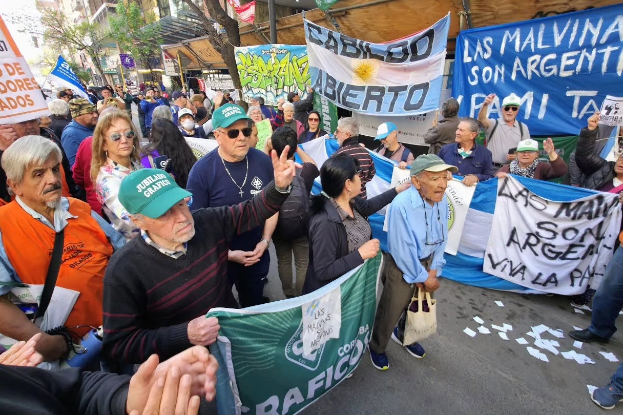 Jornada de lucha en defensa del PAMI