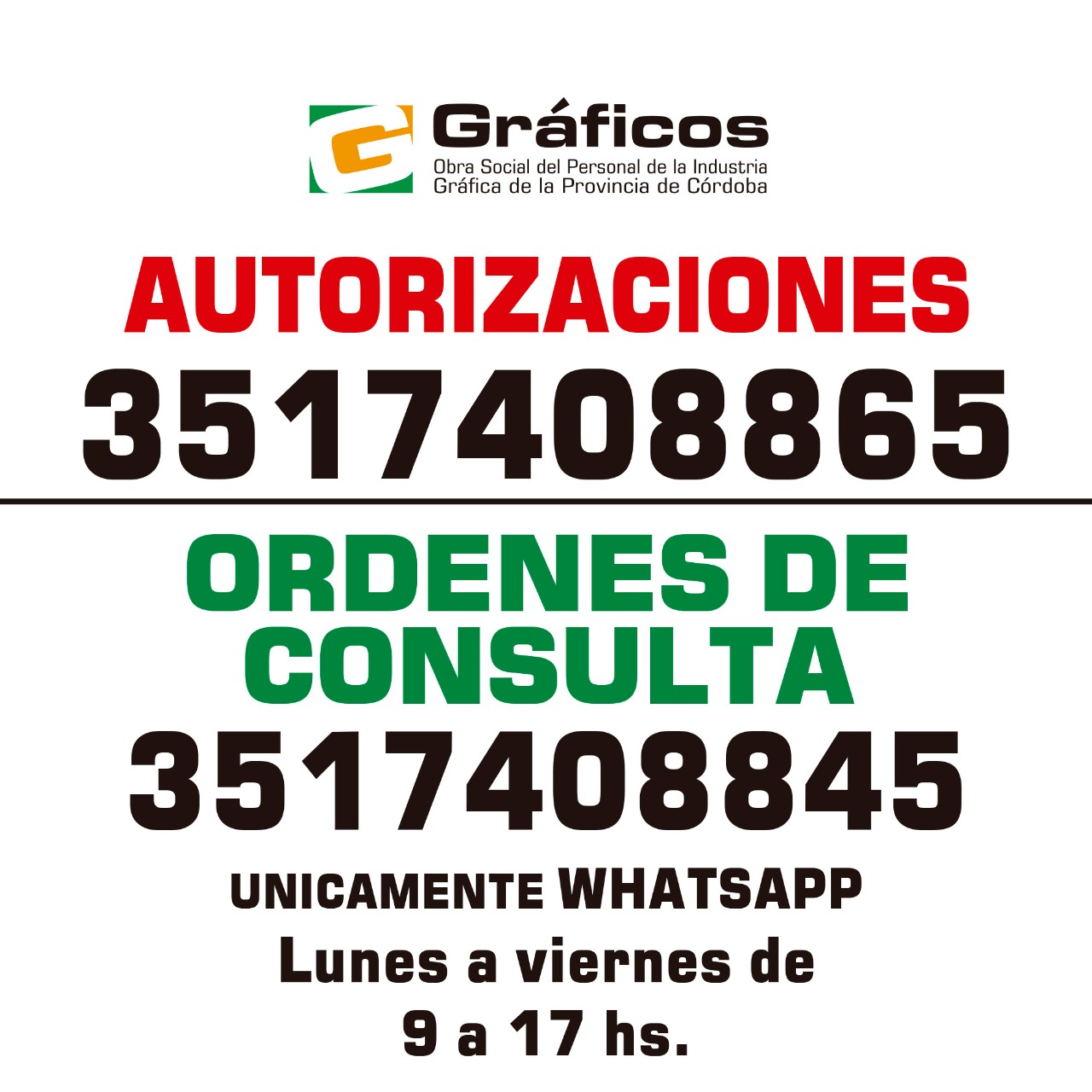 Vías de Contacto